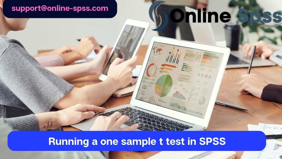 Running a one sample t test in SPSS