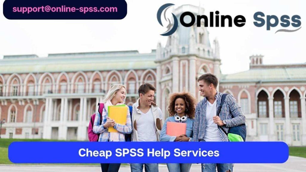 cheap spss help services