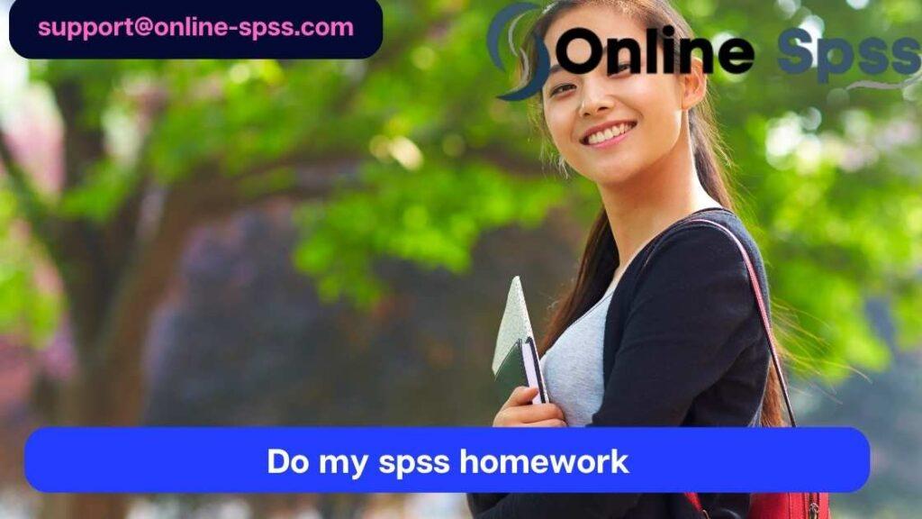 do my spss homework