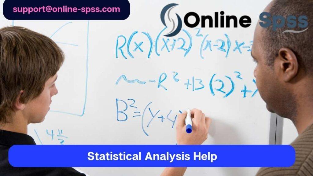 statistical analysis help