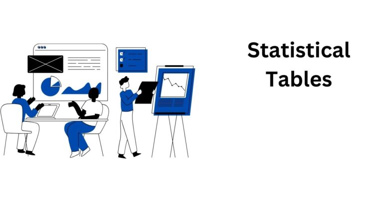 Statistical Tables