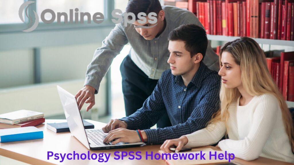 psychology spss homework help