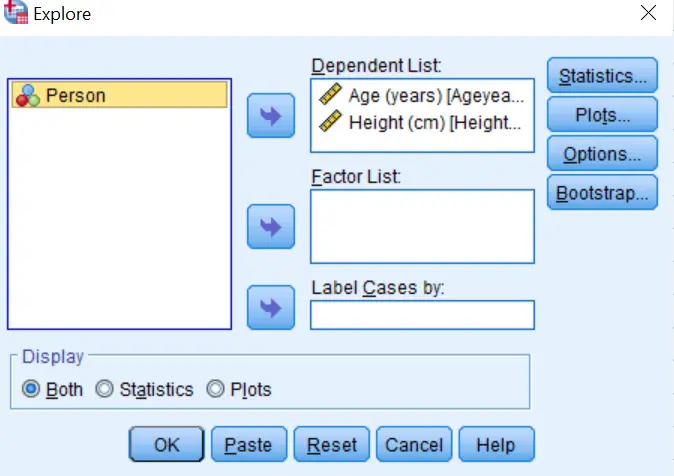 Test Normality using SPSS