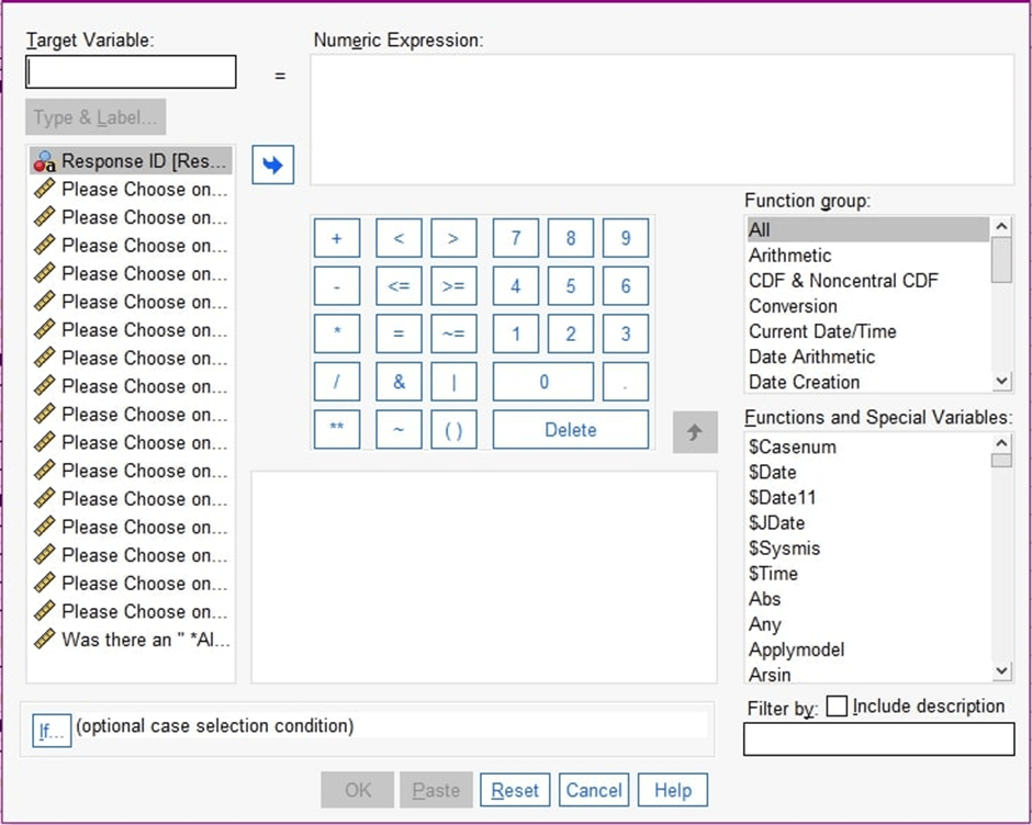 Computing Variables in SPSS